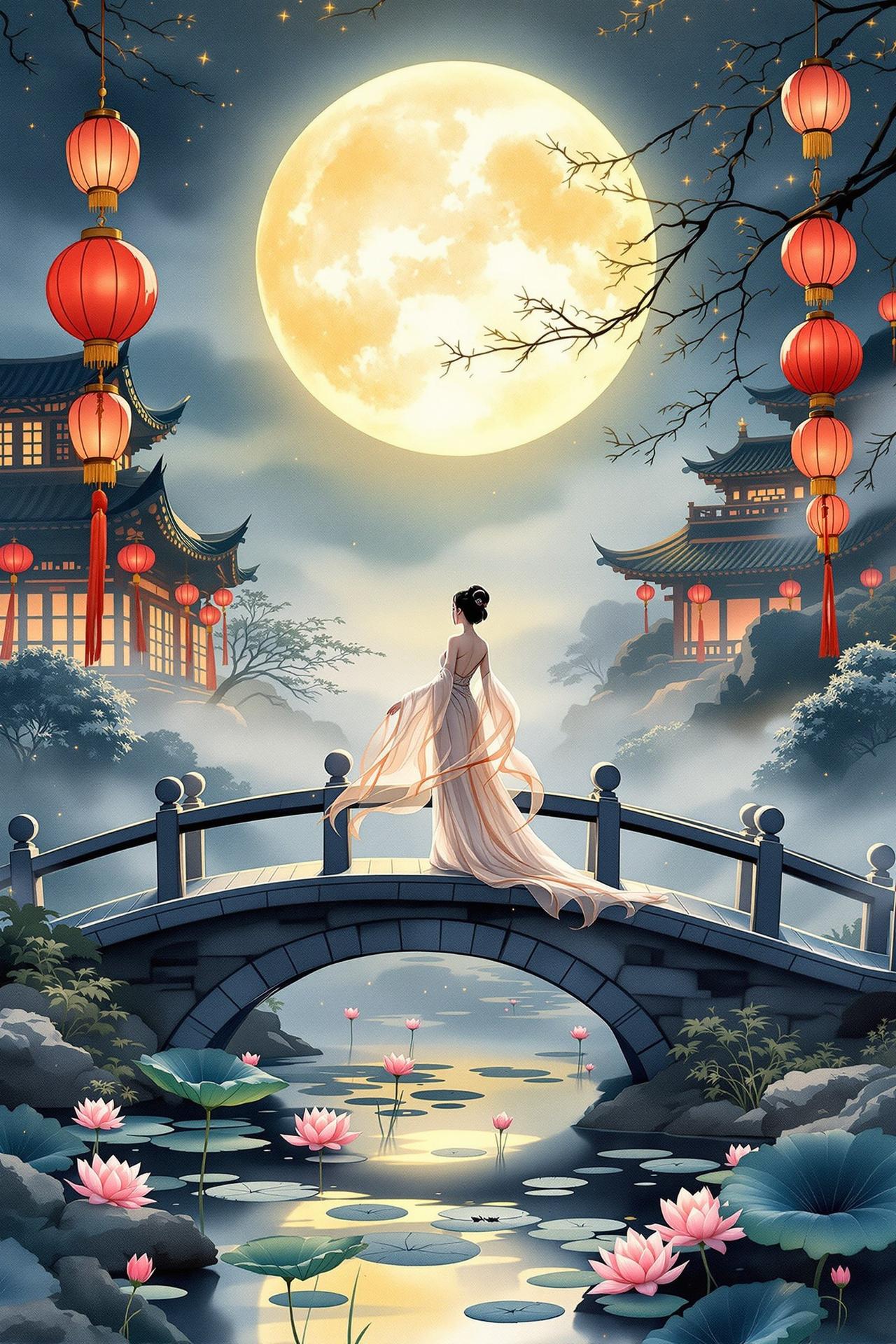 蘑菇影视月榜第4名：《长安三万里》电影海报
